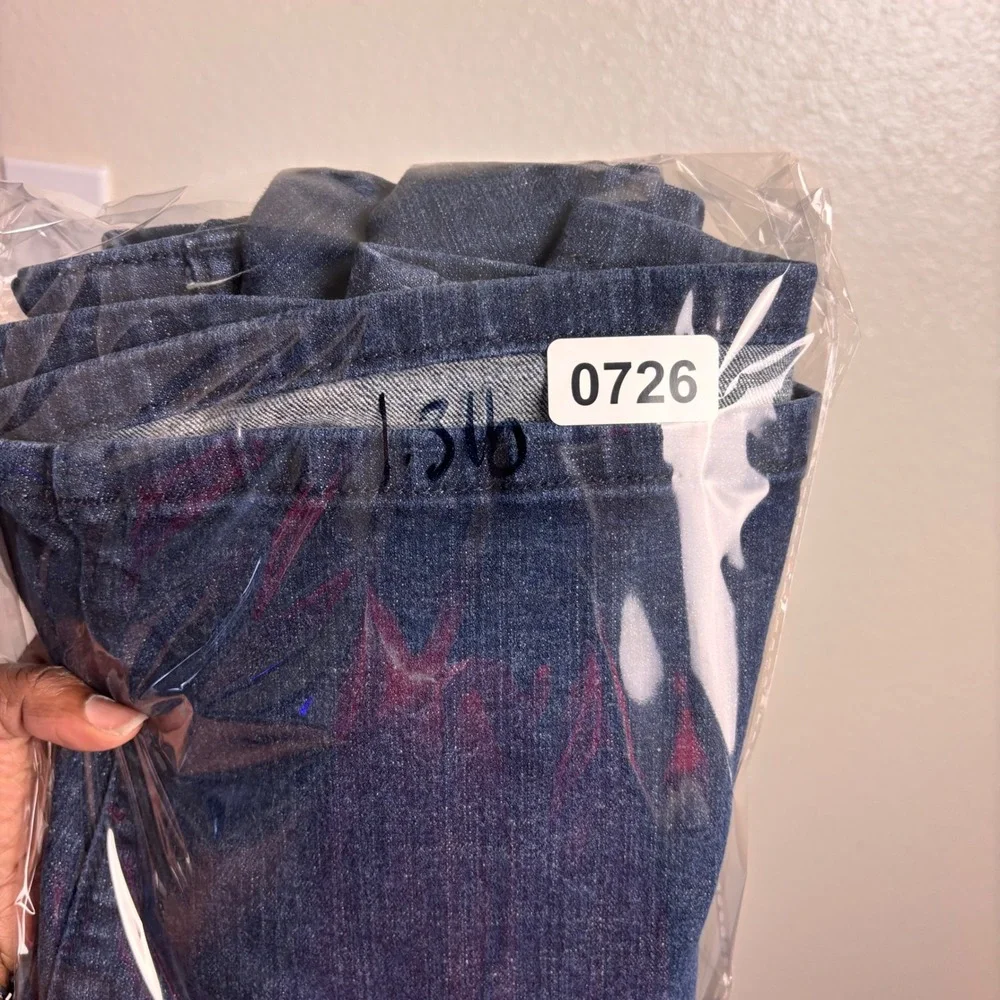 Old Navy Womens Plus 18 Low Waist Denim Bermuda Shorts Stretch Dark Wash Y2K